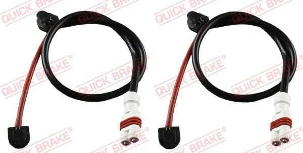 Warning Contact, brake pad wear